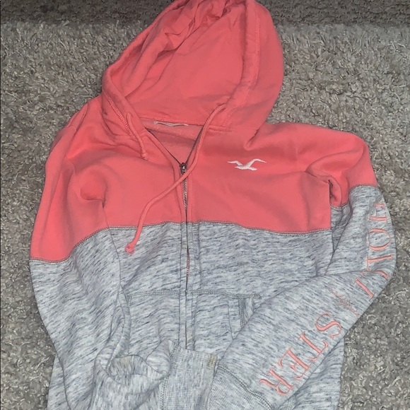 hollister zipper sweater